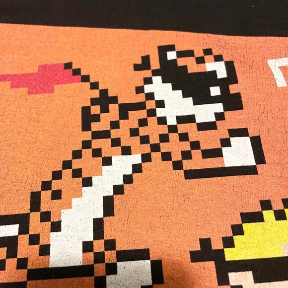 Super CalvinBall Shirt Mens Size Large Short Sleeve T Shirt Calvin Hobbes - Picture 7 of 16